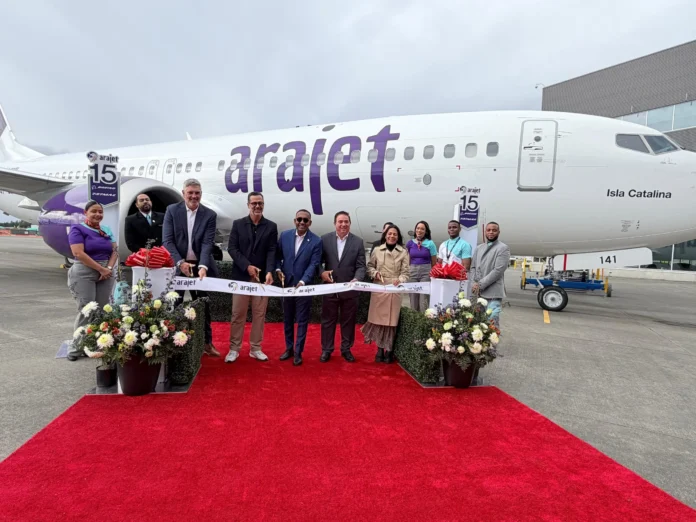Arajet recibe su aeronave número 15.