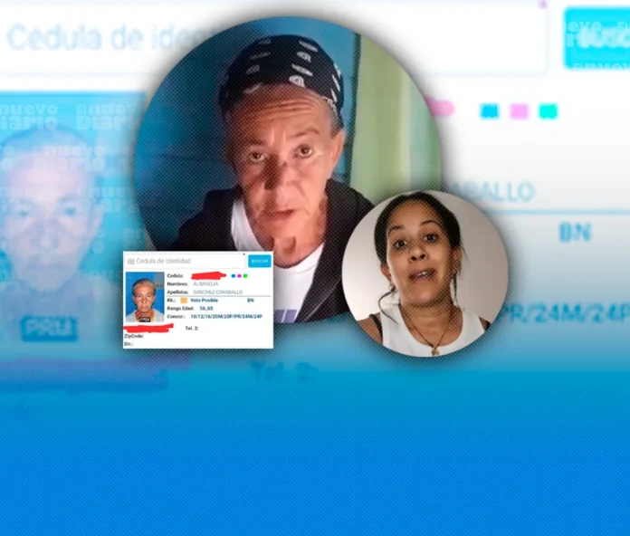 Mujer contacta a su madre biológica.