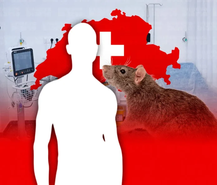 Hombre hospitalizado por hantavirus en Suiza.