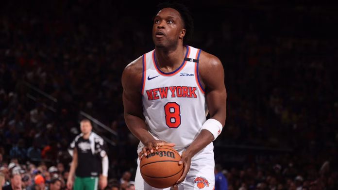 OG Anunoby con distensión en el muslo