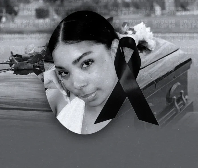 Velorio de joven asesinada en Villa Duarte.