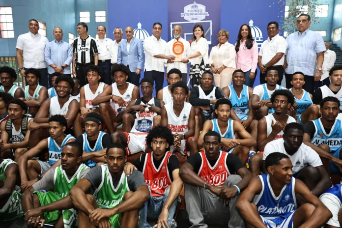 Inauguración torneo baloncesto interbarrial 2026.