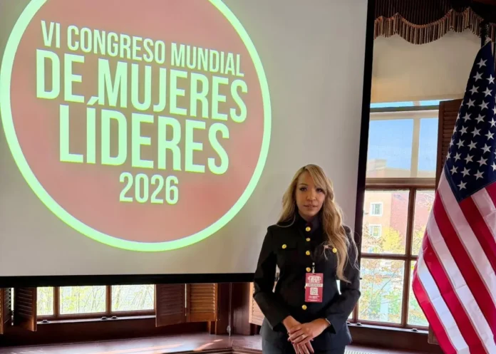 Jennifer Rosario en Congreso Mundial de Mujeres