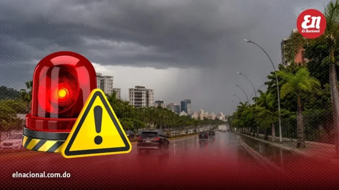 Onda tropical causa lluvias en varias provincias