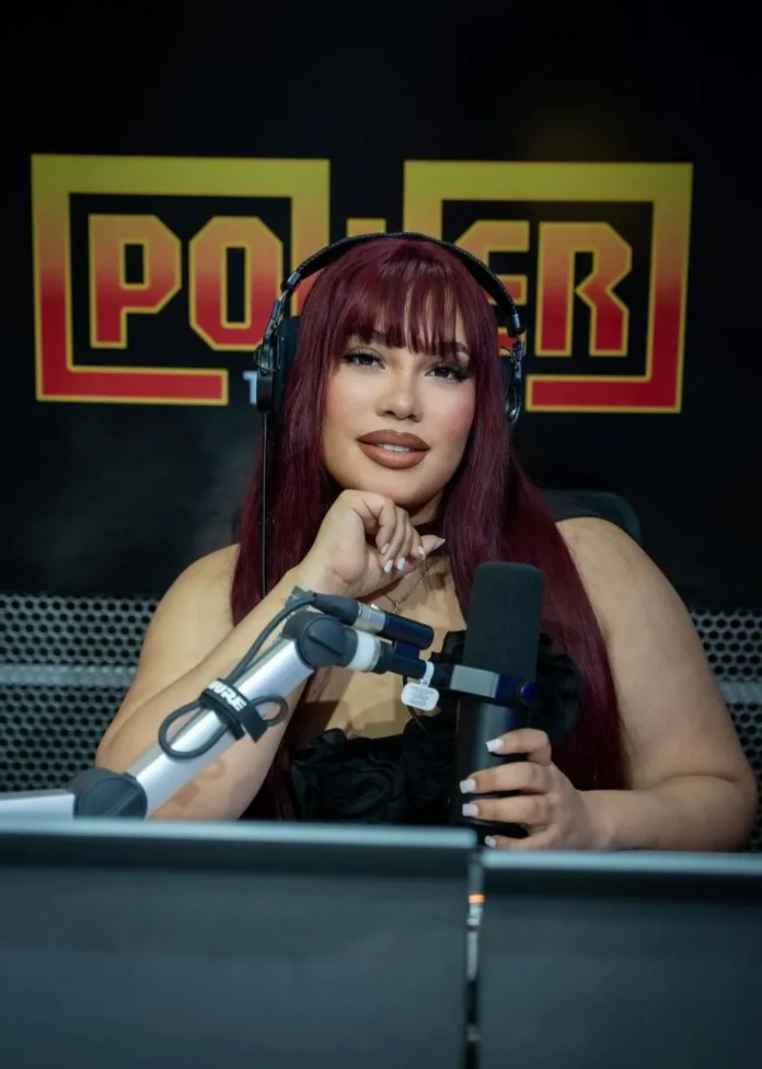 Giselle Jorge, influyente en radio urbana.