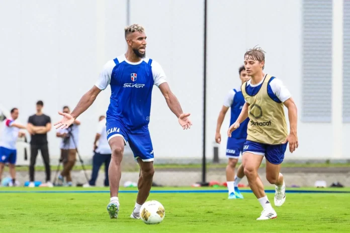 Entrenamiento de la Selección Dominicana en Panamá