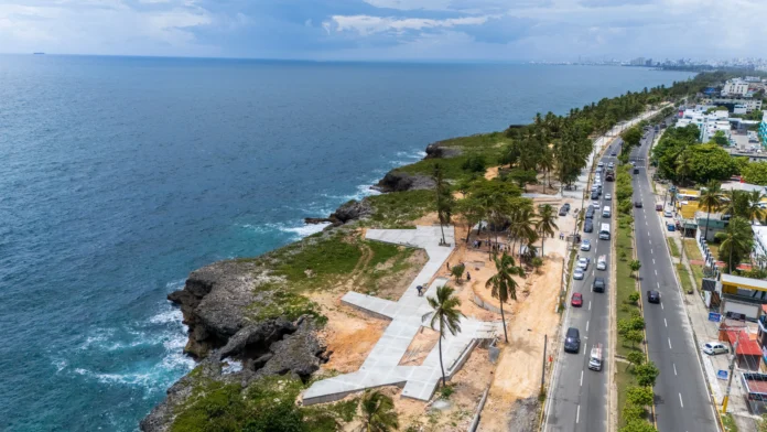 Inauguración del malecón en Santo Domingo Este