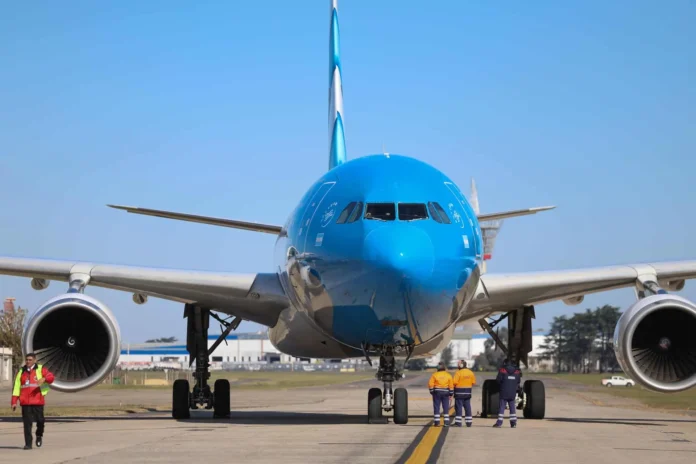 Avión de Messi para Mundial 2026.