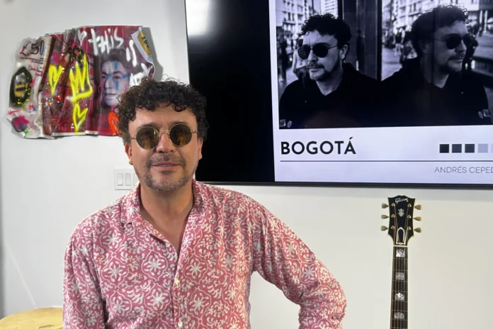 Andrés Cepeda en su gira 'Bogotá