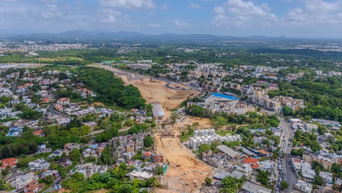 Obras viales en República de Colombia.