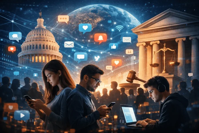 Influencia digital en la democracia actual