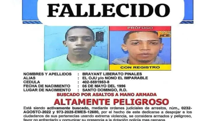 Policía informa sobre muerte de Brayant Pinales