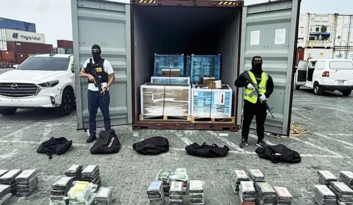 Cocaína incautada en puerto de Caucedo