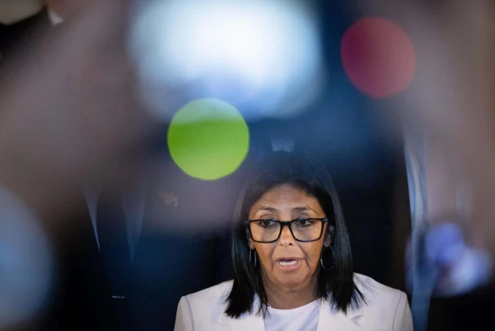 Delcy Rodríguez rechaza propuesta de Trump.