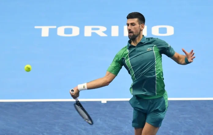 Djokovic entrena en Roma tras lesión.