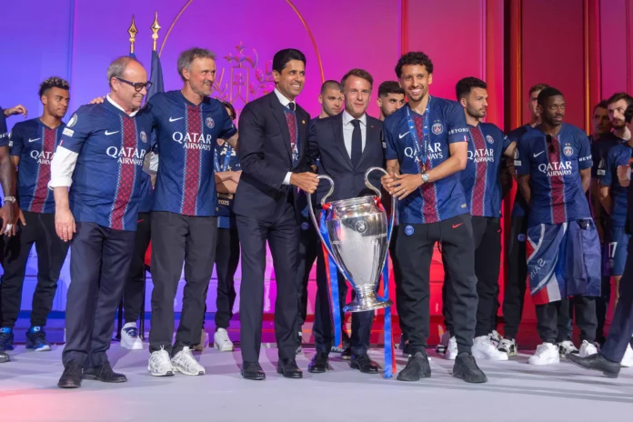PSG celebra su bicampeonato de Champions