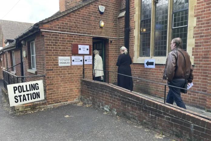 Golders Green elecciones con fuerte seguridad policial
