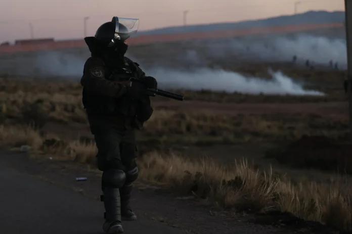 Detenidos y heridos en protestas en Bolivia
