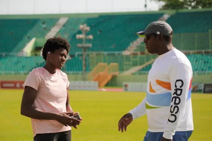 Marileidy Paulino en 400 metros Juegos Centroamericanos
