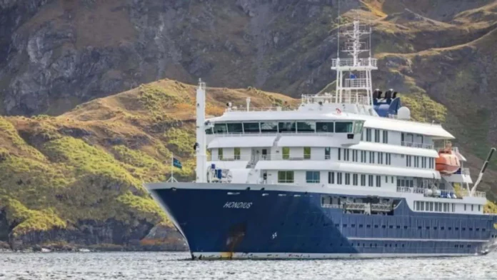 Crucero MV Hondius llega a Canarias.