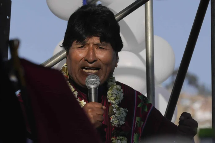 Evo Morales exige juicio imparcial y legal.