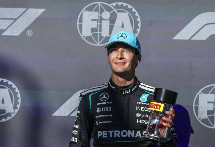 George Russell en pole position en Montreal.