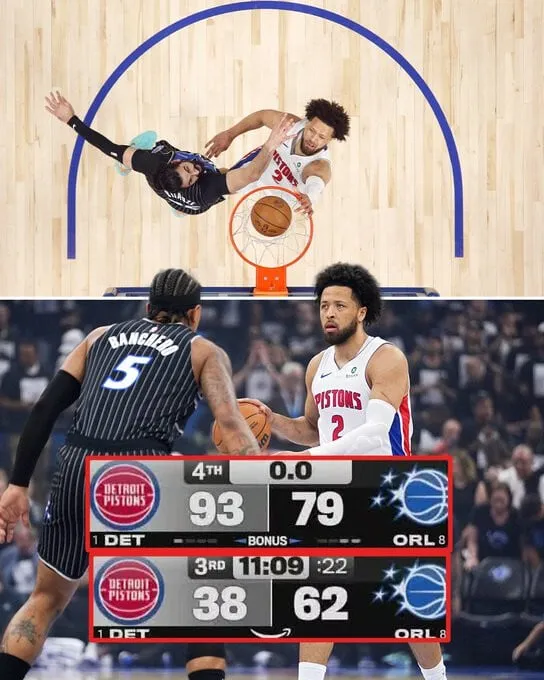 Detroit Pistons remontan 24 puntos en playoffs