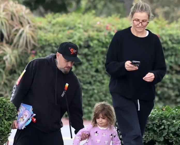 Cameron Diaz celebra el nacimiento de su hijo.
