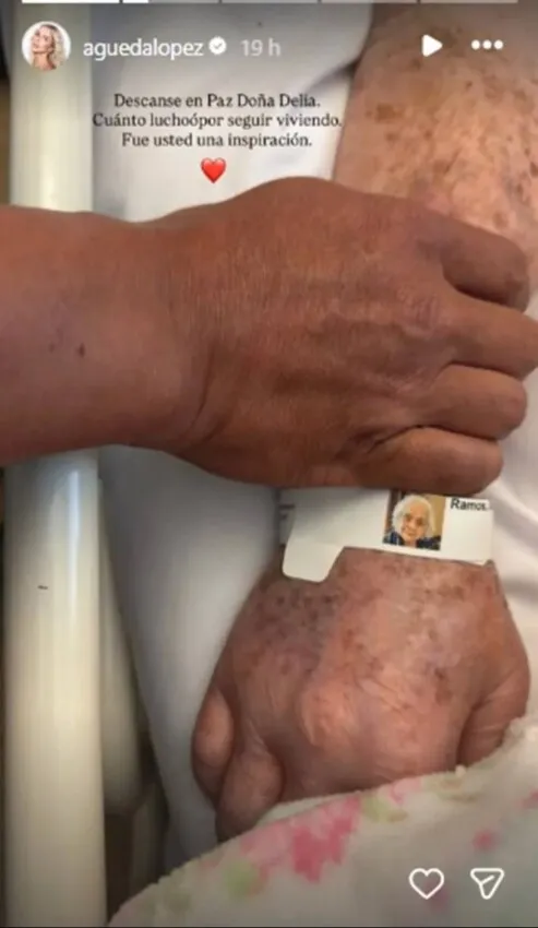 Luis Fonsi lamenta la muerte de su abuela.