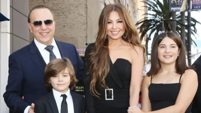Thalía y Tommy Mottola en crisis matrimonial.