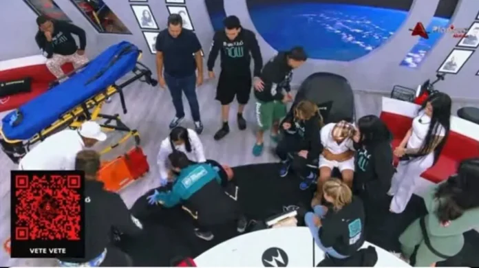 Desmayo en vivo en Planeta Alofoke.
