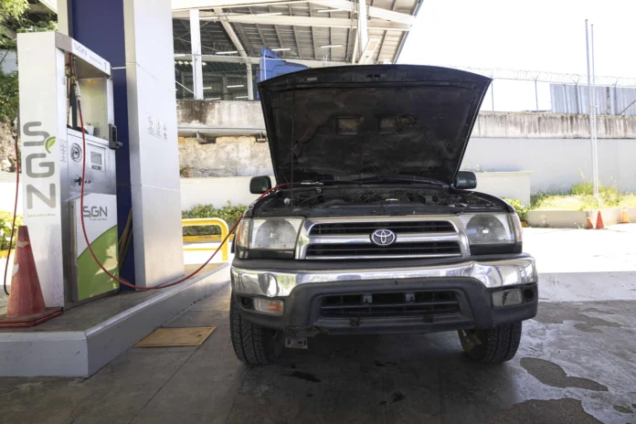 Crisis del gas natural vehicular en RD
