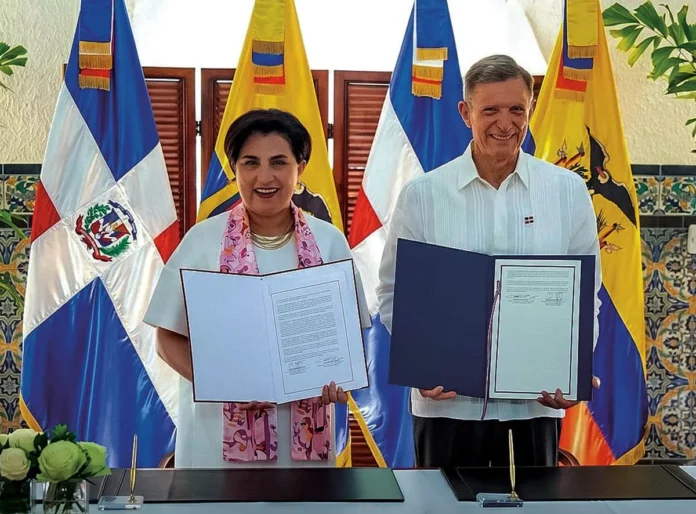 Cooperación entre República Dominicana y Ecuador