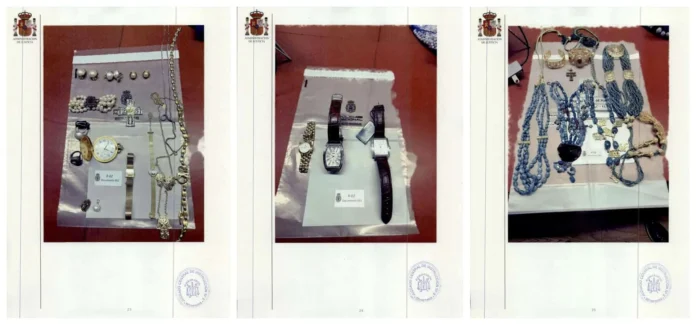 Joyas halladas en caja fuerte de Zapatero