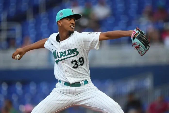 Eury Pérez lanza y Marlins vencen a Mets