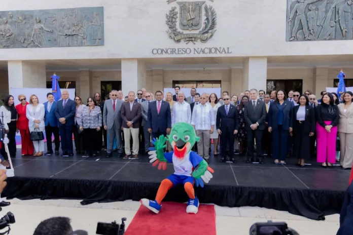 Antorcha Juegos Centroamericanos 2026 en Senado