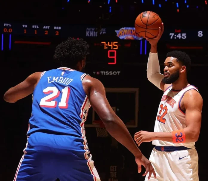 Knicks vencen a Sixers en semifinales NBA