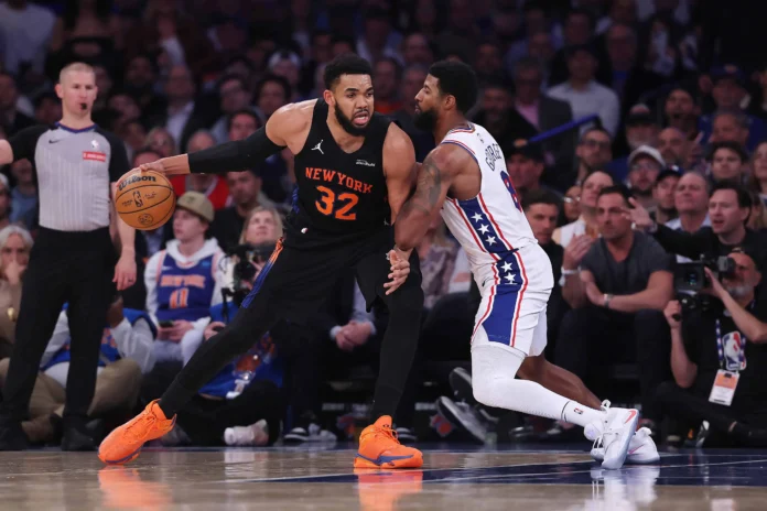 Knicks celebran victoria sobre 76ers en playoffs