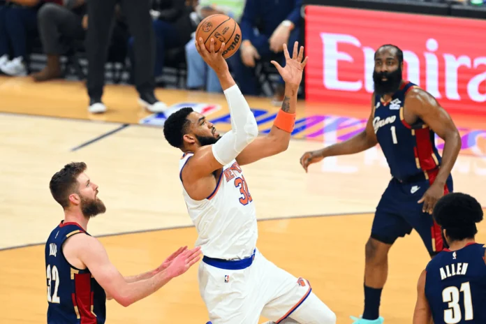 Knicks celebran victoria sobre Cavaliers en playoffs.