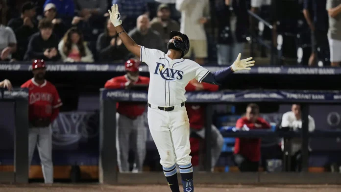 Rays de Tampa Bay celebrando su éxito 2023.