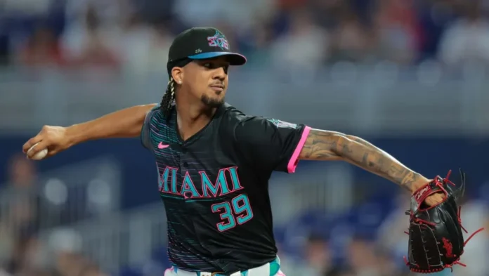Eury Pérez brilla en victoria de Marlins