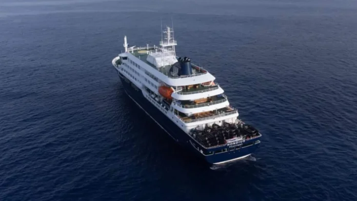 Evacuación de pasajeros del crucero MV Hondius.