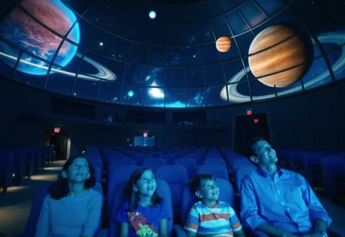 Inauguración del planetario interactivo Nónum.
