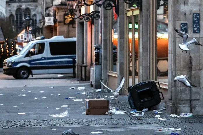 Atropello intencionado en Leipzig, Alemania.