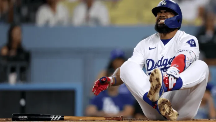 Teoscar Hernández en lista de lesionados Dodgers