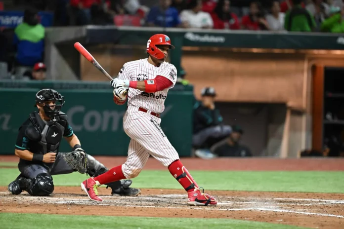 Robinson Canó en béisbol invernal mexicano.