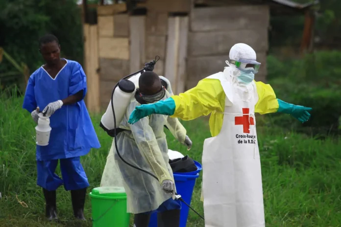 Brote de ébola en RDC y Uganda.