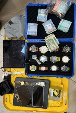 Detenidos por robo millonario en Santo Domingo