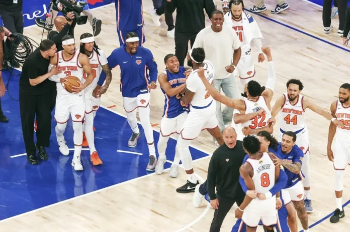 Detenidos tras celebración de victoria Knicks