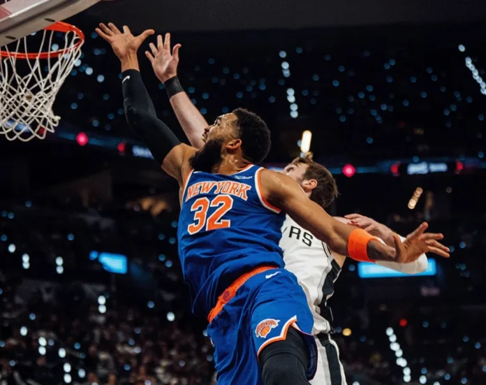 Karl-Anthony Towns brilla en Finales NBA 2026.